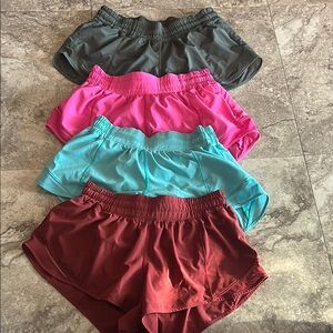 Women's Multi-Color Athletic Shorts